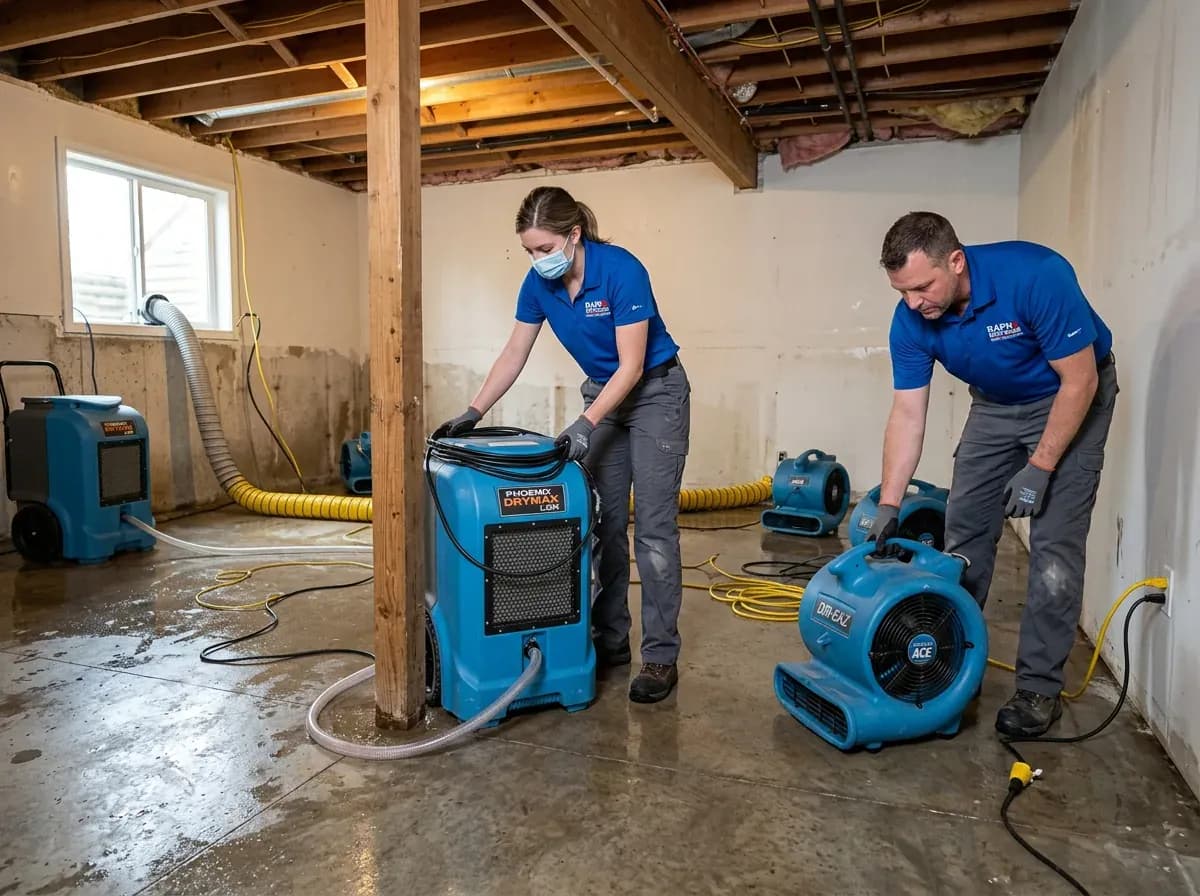 Basement Flood Emergency Response